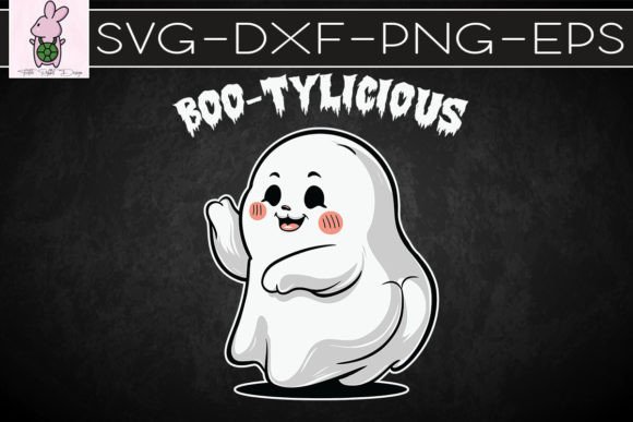 Bootylicious Funny Dancing Ghost Pun SVG: Graphics for Crafts