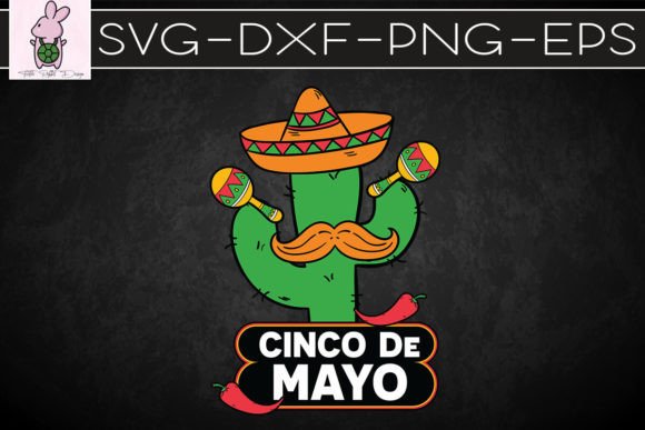Cinco De Mayo Cactus SVG: Crafts & Graphics for Local Branding