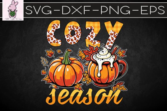 Cozy Season Hello Fall SVG: Graphics for Crafts & Content