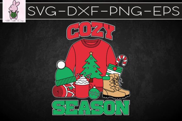 Cozy Season Merry Christmas SVG: Crafts & Graphics