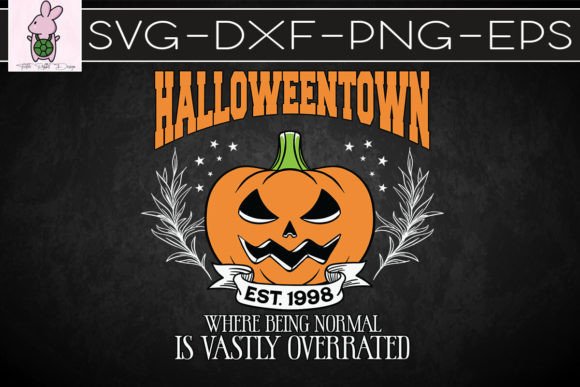 Halloweentown Halloween Pumpkin SVG: Graphics for Crafts