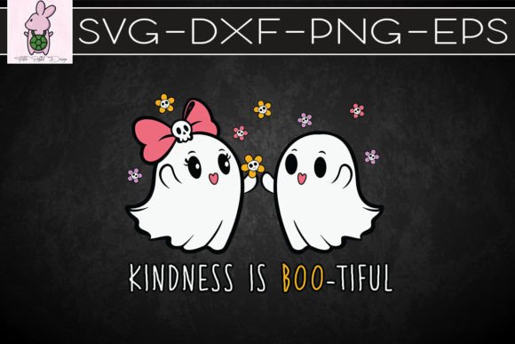 Kindness Is Boo Tiful Teacher SVG: Graphics for Crafts & Heart-Led Brands